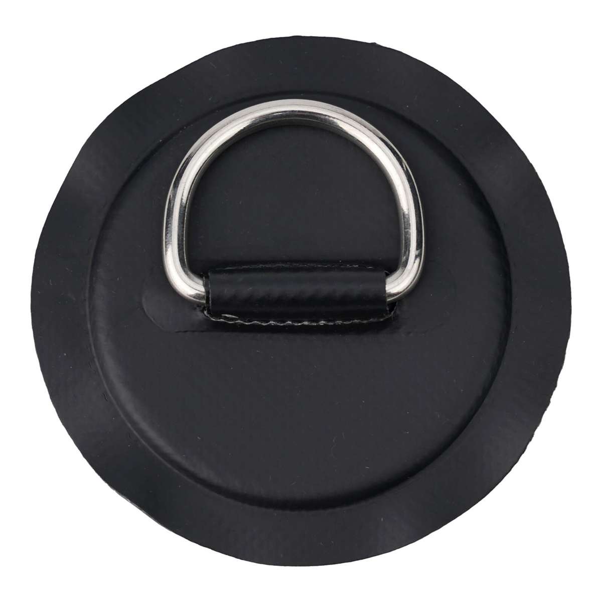 6pcs Black Stainless Steel D-Ring Patch For Inflatable Boat for KAYAK Dinghy