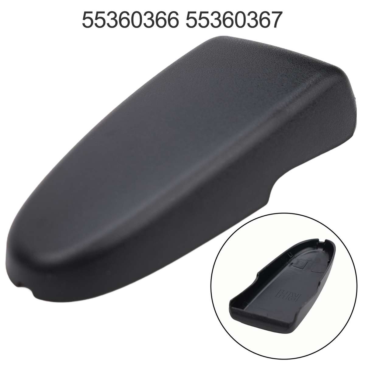 Pair Rear Gate Hatch Hinge Cover For Jeep Liberty KJ 02-07 55360366 55360367