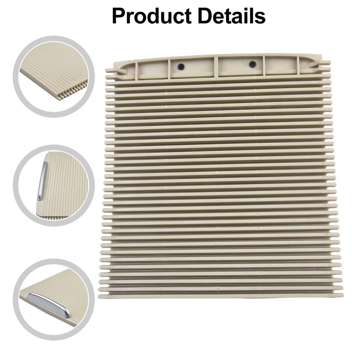 Beige Console Lid Cover For Volvo For S80 For V70 For XC70 Direct Replacement