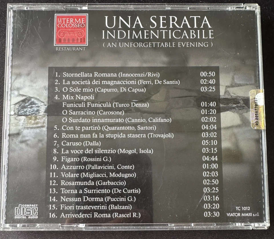 Le Del Terme Colosseo - Una Serata Indimenticabile (Music CD)