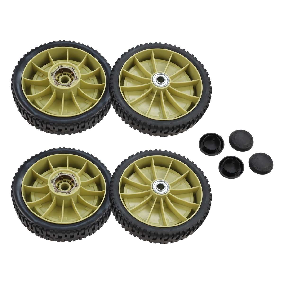 For Honda Lawn Mower Wheel Replacement Kit 20CM Front & Rear Wheels (4-Pack)