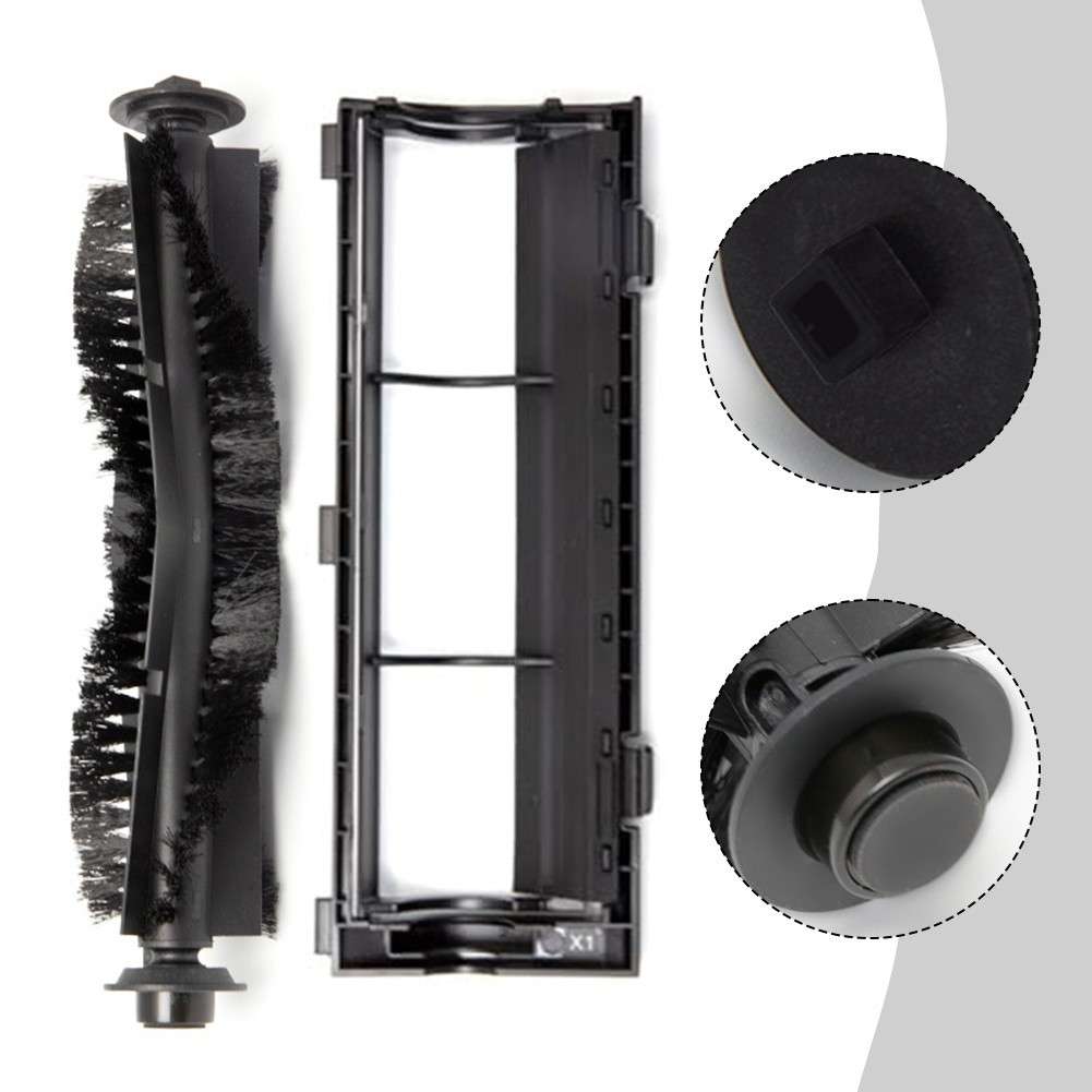 Main Brush & Guard Set For IHome For AutoVac For Nova S1 Robot Vacuum Accessory