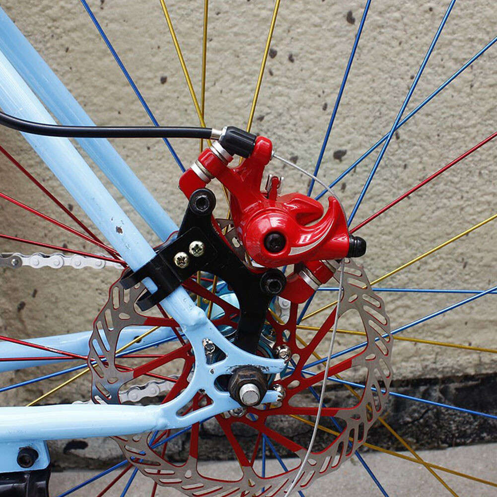 Disc Brake Modification Bracket Frame Adapter Mounting Holder CW