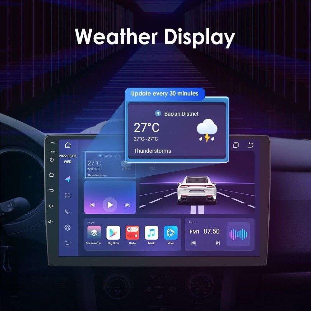 Android 8Core GPS Radio Player Stereo CarPlay DSP For Honda Civic 2013-2017 128G
