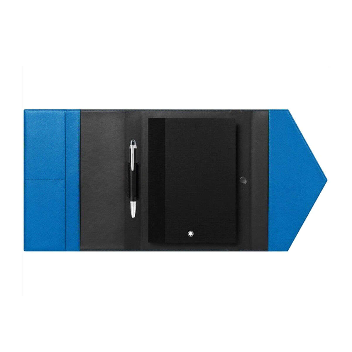Montblanc Augmented Paper Sartorial Electric Blue StarWalker Ballpoint + Warranty Card + Refills