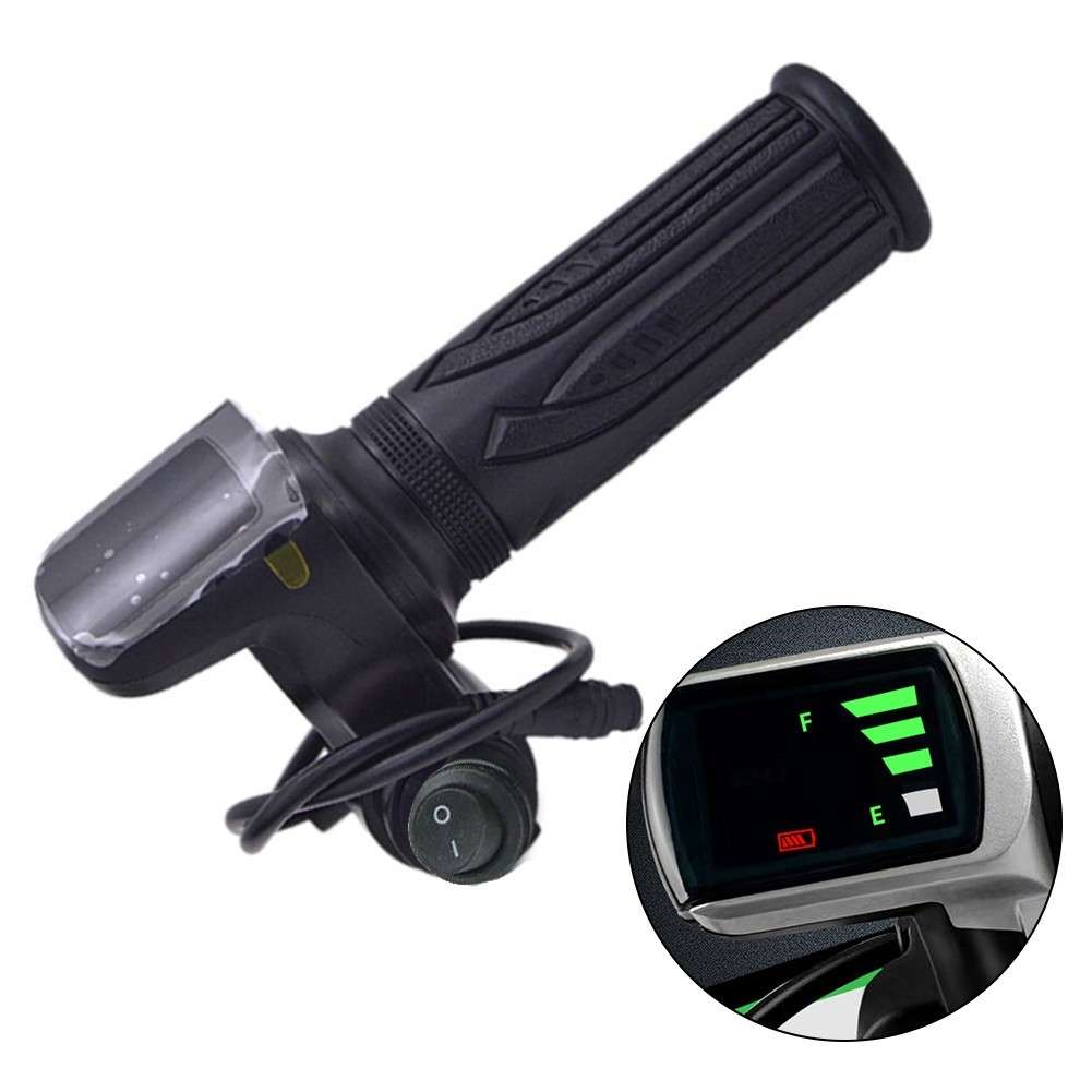6 Pin Waterproof Throttle Control Grip For Electric Scooters And E Bikes