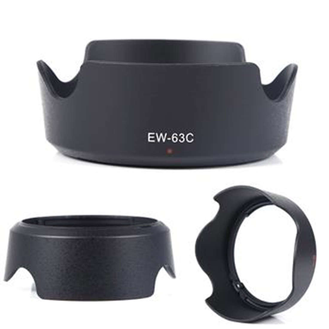 Lens Hood EW-63C EW63C For Canon EF-S 18-55mm F/3.5-5.6 IS STM Lens Protector
