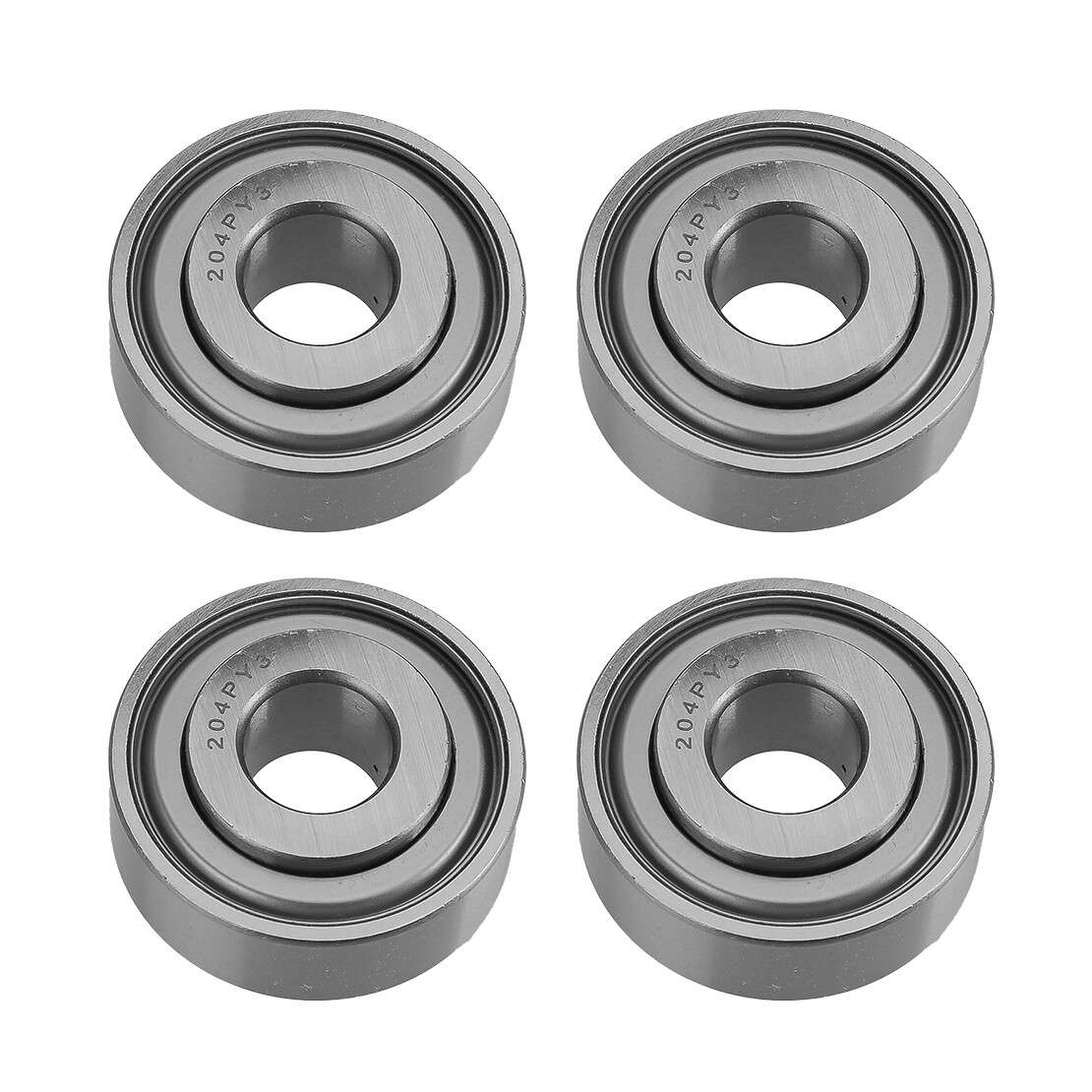 4x Round Bore Bearing Fit For John Deere AA21480 FAFNIR 204PY3 BCA 204FREN