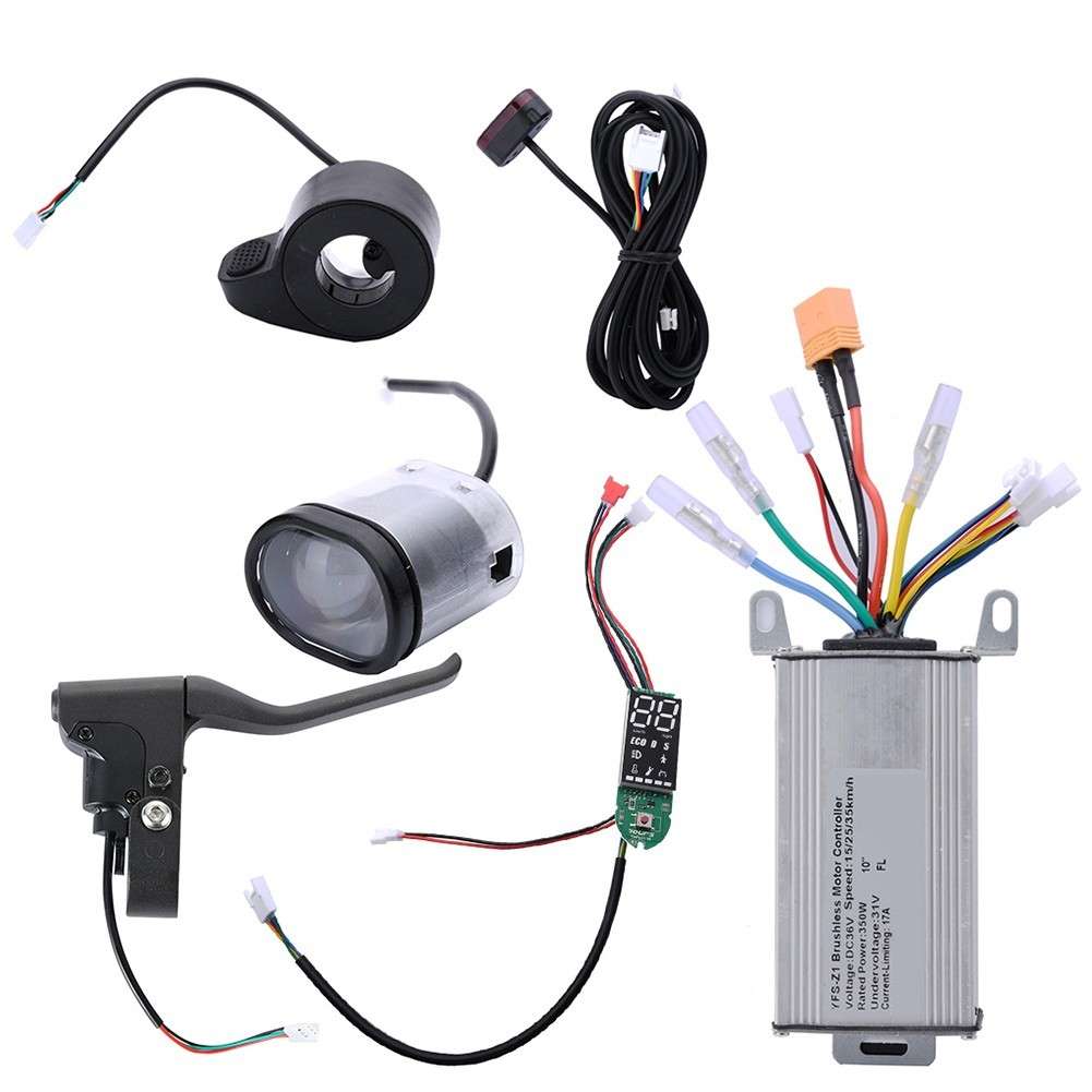 Complete 36V 500W Electric Scooter Controller Kit With User Friendly Interface