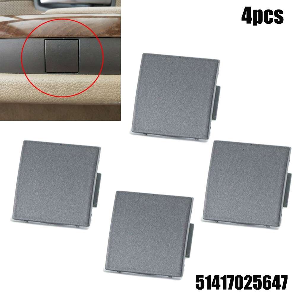Panel Cover Plug Door Panels 4pcs ABS Cover Plug Door For 7 Series E65/E66