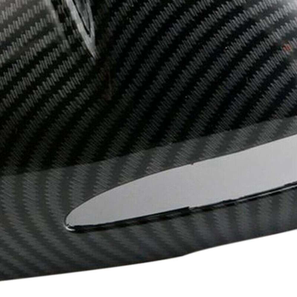Carbon Fiber Side Rearview Mirror Cover Cap For Mercedes For Benz C E S GLB