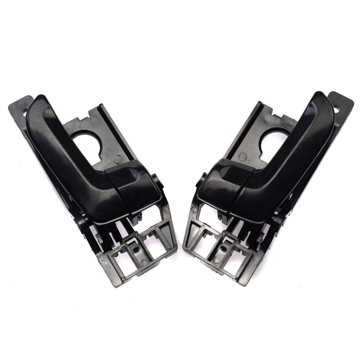 Pair Left & Right Side Interior Door Handle Black For Kia Sportage 2005-10 New