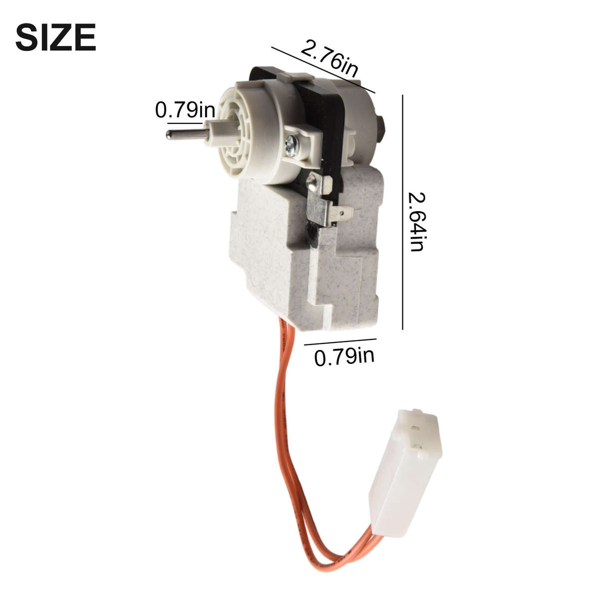 Evaporator Fan Motor W10464673 Fits Multiple Refrigerator Brands And-Models