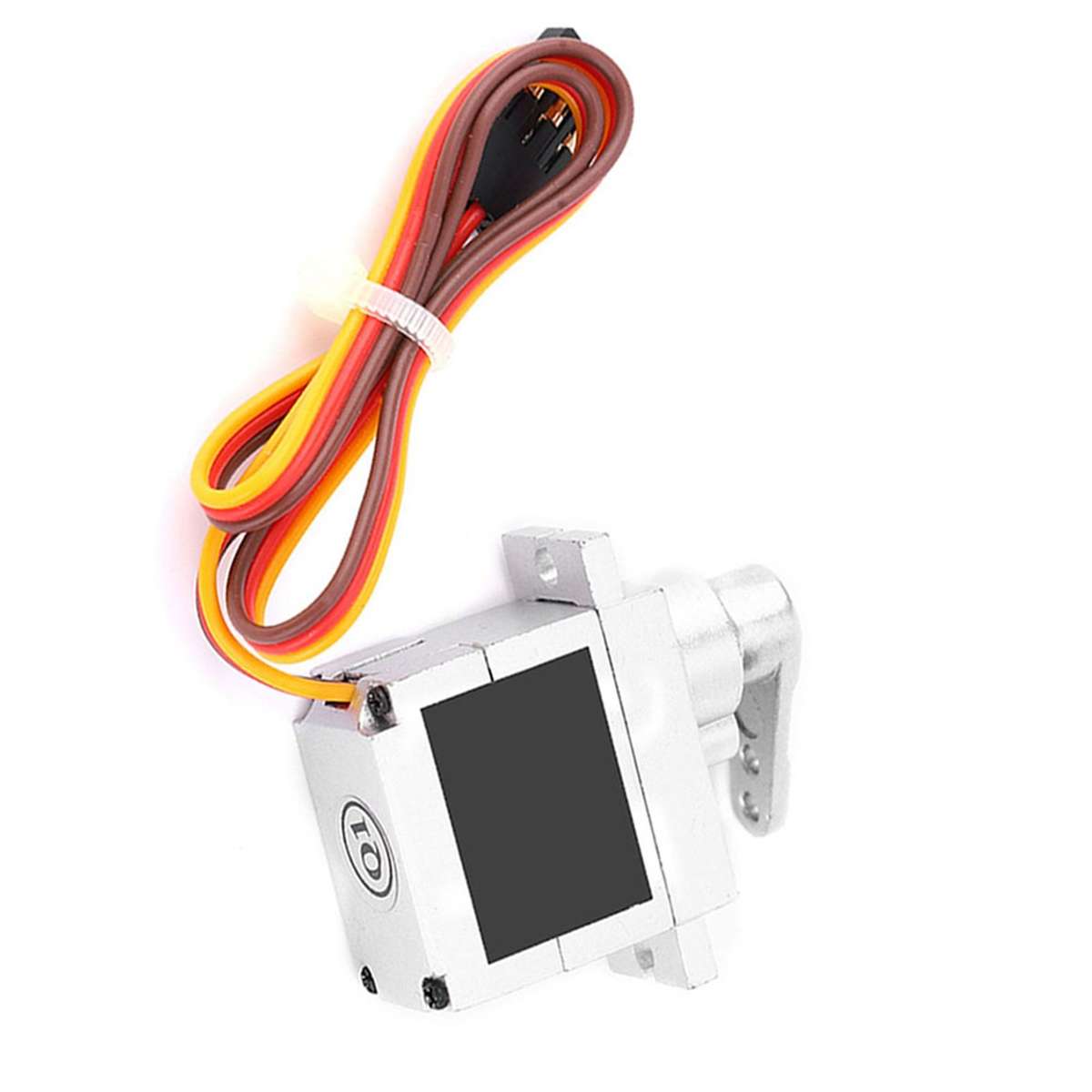 ((Silver)9g Metal Servo Steering Engine Accessory Fit For WPL B1 B14 B16 CW