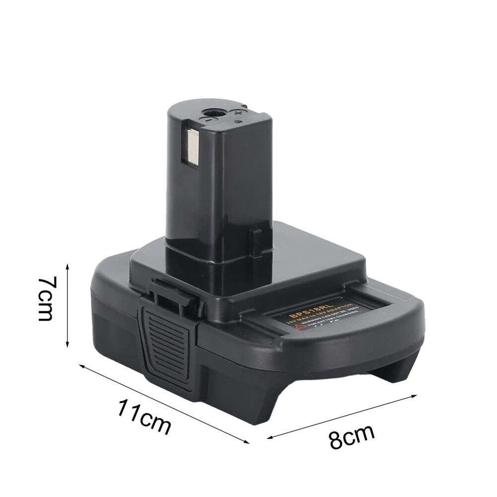 Battery Adapter For Black&Decker 18V Li-ion Battery Convert To For Ryobi 18V