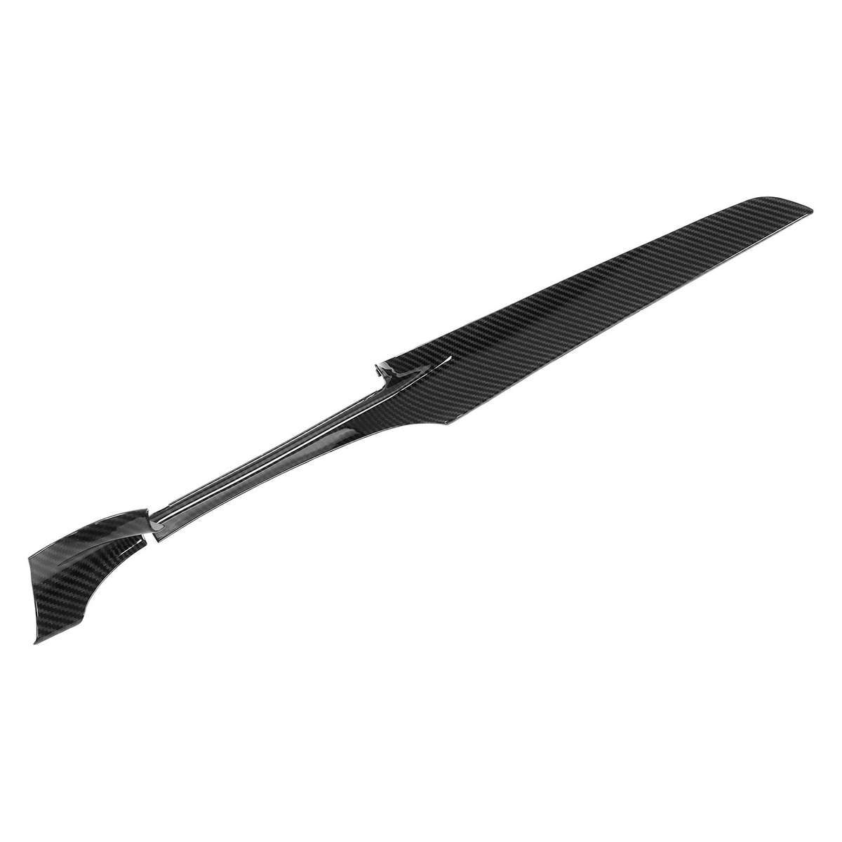 2PCS Center Console Dashboard Cover Trim For Benz C Class W205 2015+(Carbon CHW