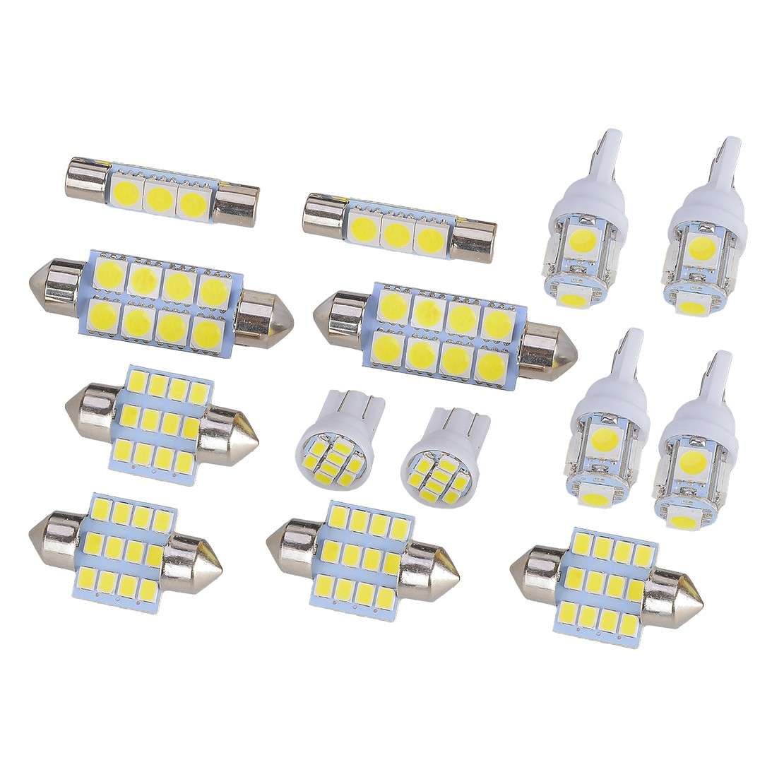 14pcs White Canbus Interior LED Package Kit fit for 1995-98 GMC Sierra Silverado