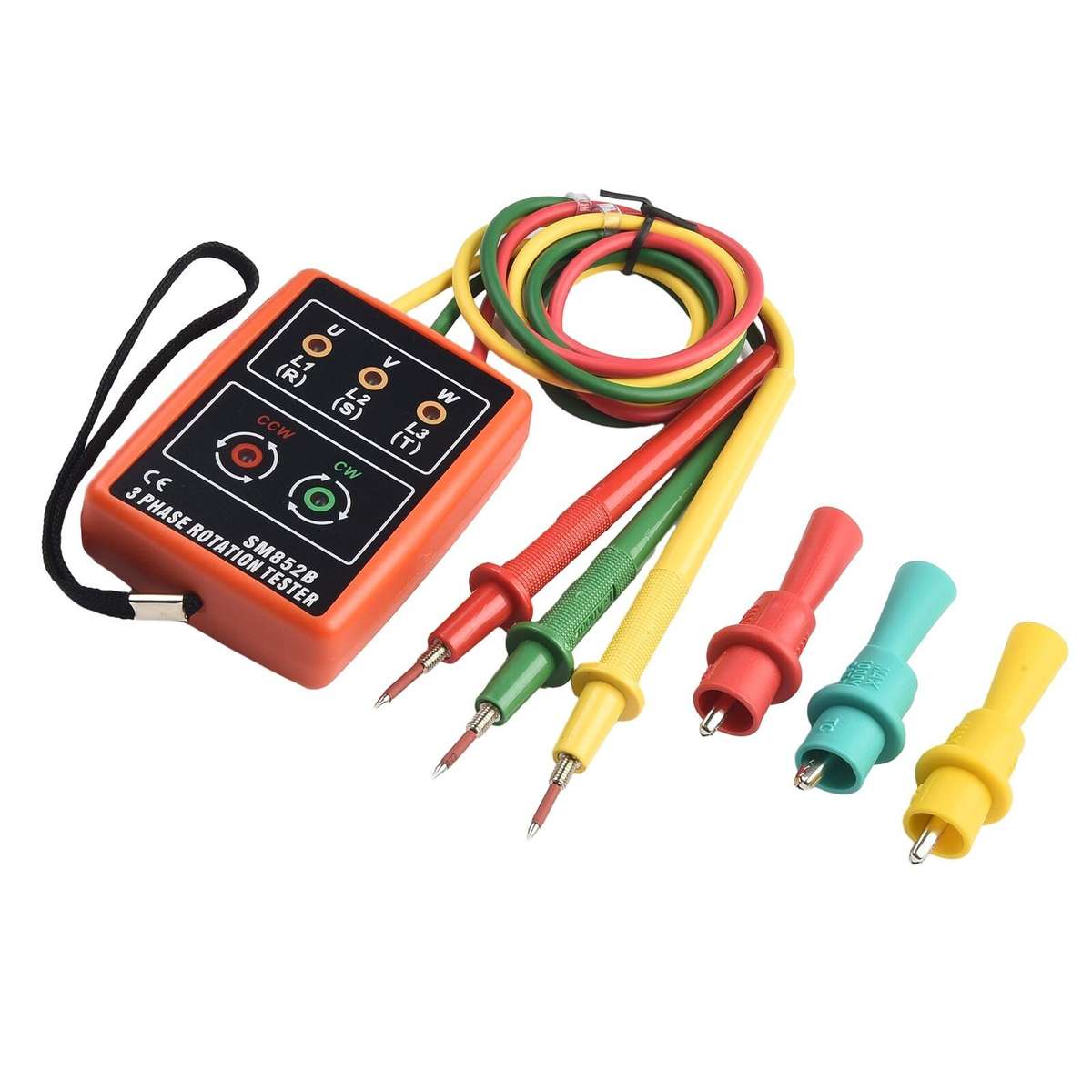 Efficient SM852B 3 Phase Sequ Ence Tester For Phase Rotation Detection