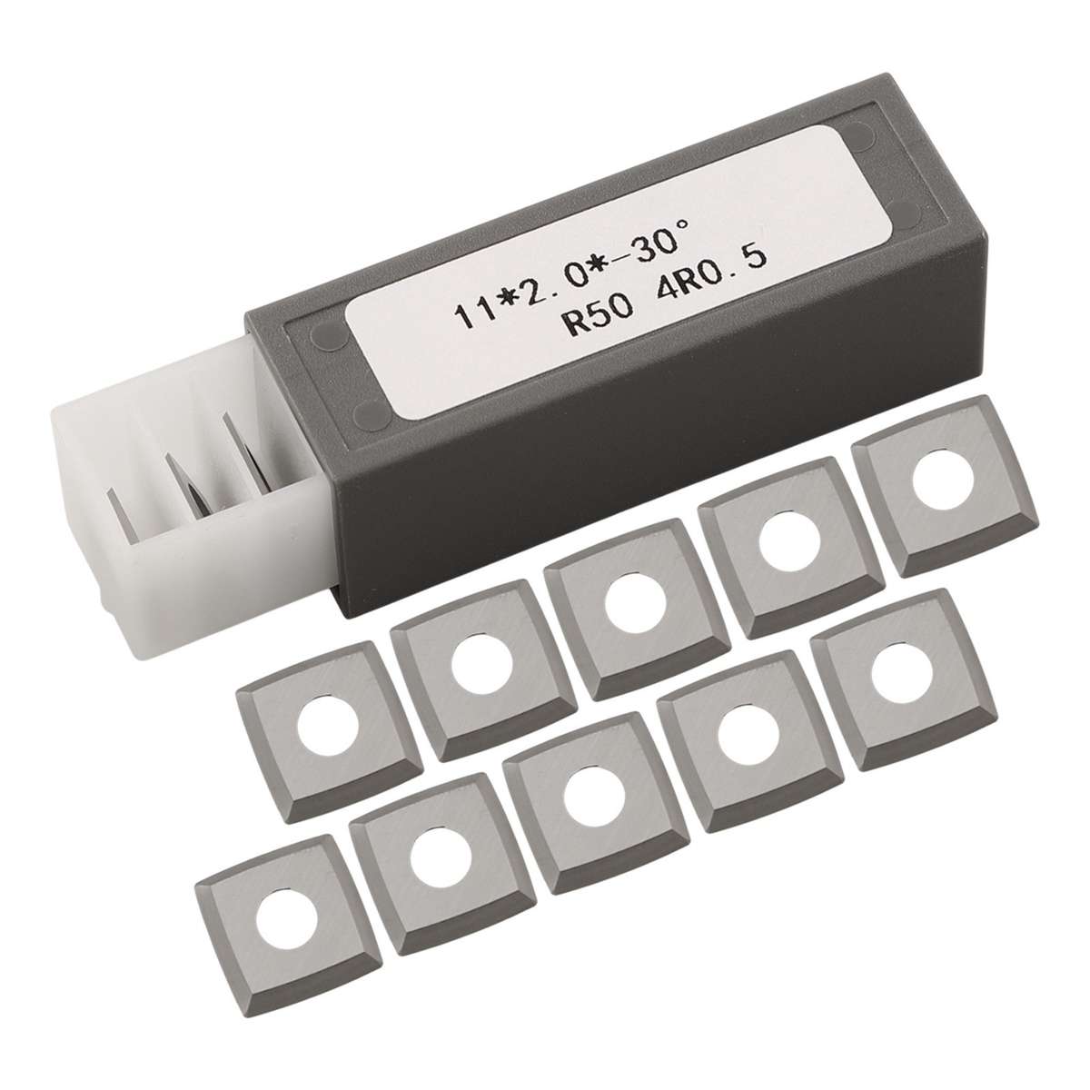 Carbide Tool Inserts 10pcs 11mm X 11mm X 2 0mm For Cutting Applications