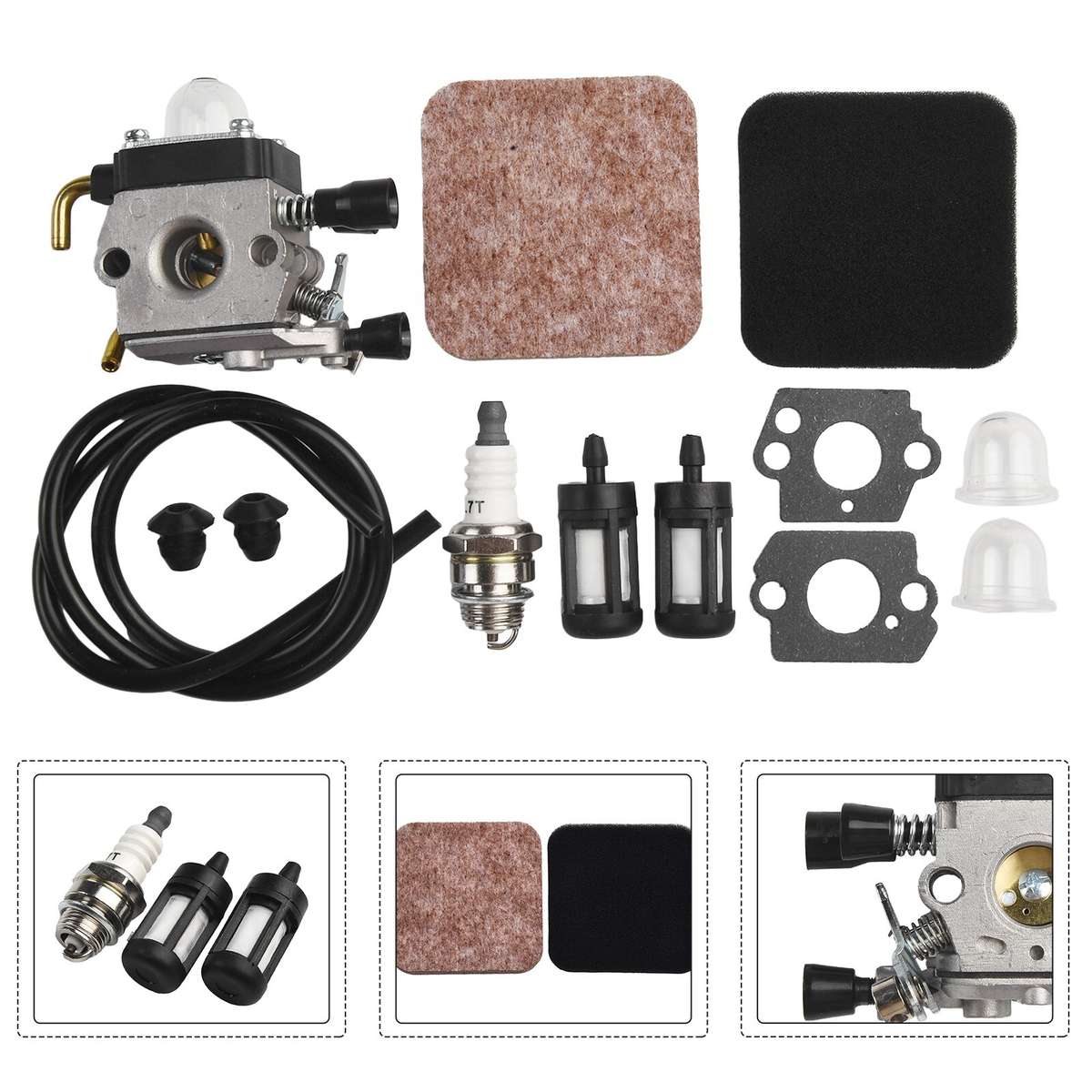 Carburetor & Air Filter For STHIL FS85 FS85R For FS80 FS72 FS74 FS75 Hedge
