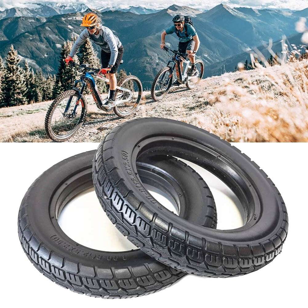 12 Inch Solid Tyre 12 1/2x2 1/4(62-203) For E-Bike Scooter 12.5x2.50 Tire .