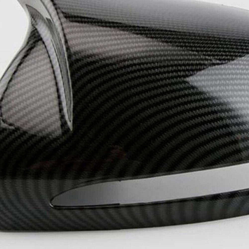 Carbon Fiber Side Rearview Mirror Cover Cap For Mercedes For Benz C E S GLB