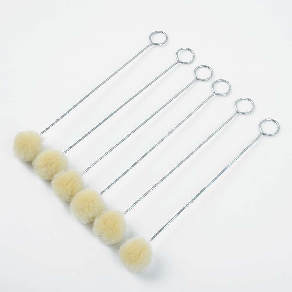 100x DIY Leathercraft Wool Leather Dye Dauber Finish Applicator Tool Kit Home
