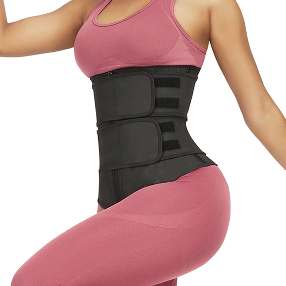 Waist Training Corset with Sauna Effect-Black