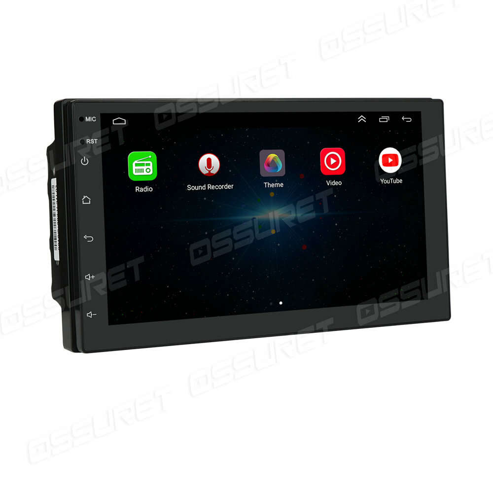7'' Double 2 DIN Android 10 Car Stereo FM Radio WiFi GPS Navigation HeadUnit DAB