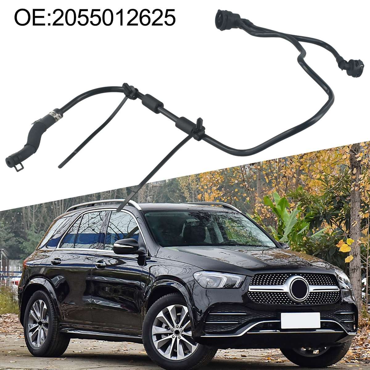 2055012625 Engine Coolant Overflow Hose For Mercedes-Benz For C300 2015-2017