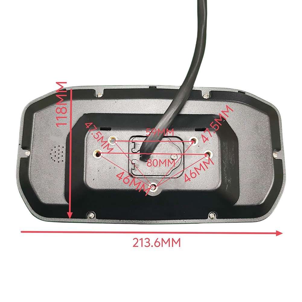 48V 60V 72V LCD Display Meter Control Panel Ebike Electric Bike Scooter Motor