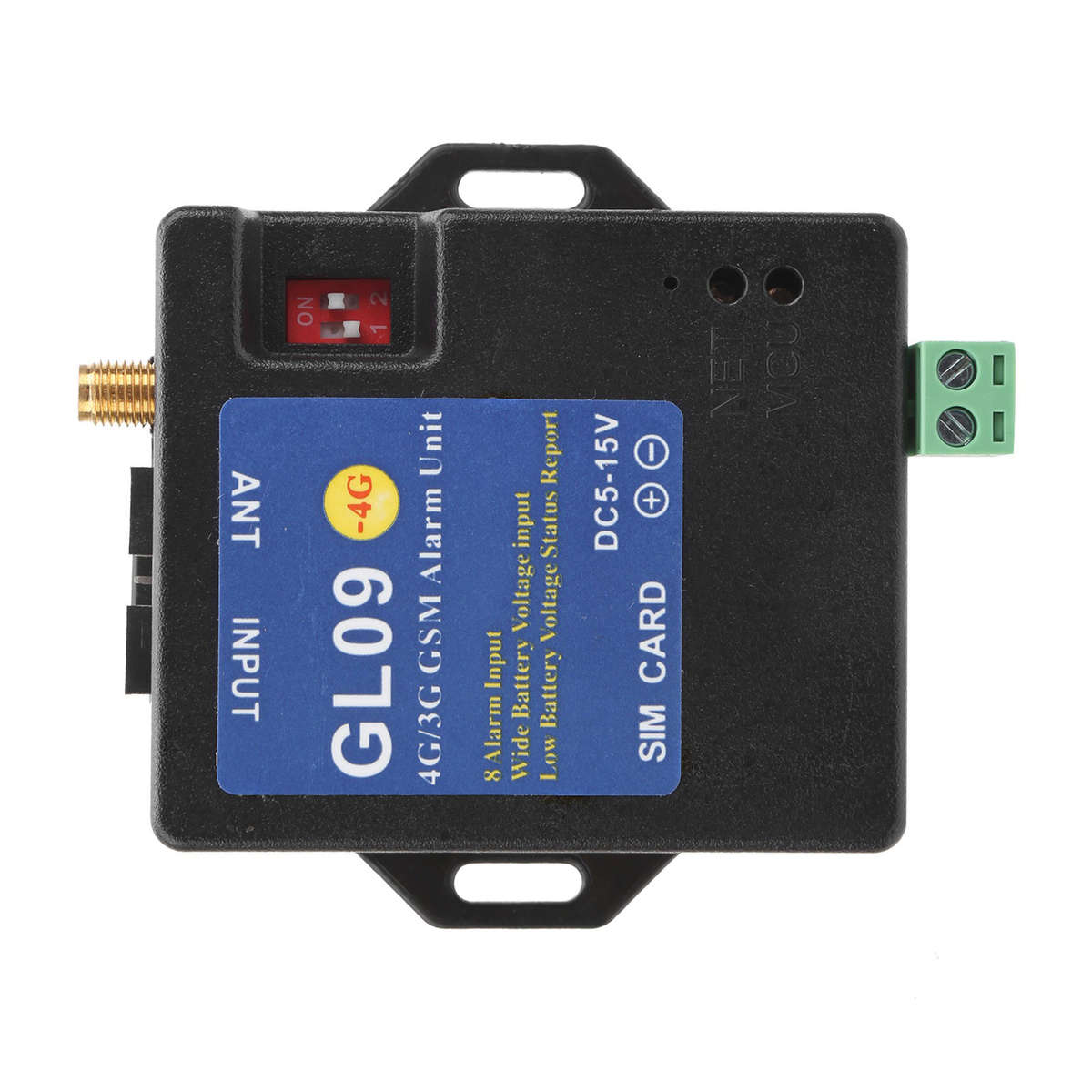 US Plug /3G/GSM Alarm Security System Alert Module 8Channel Input Low Con New