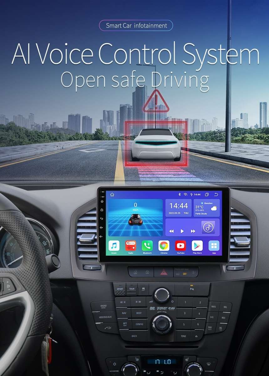 Android 12 GPS Stereo For Buick Regal 2009-2013 Car Radio RDS Auto Carplay Navi