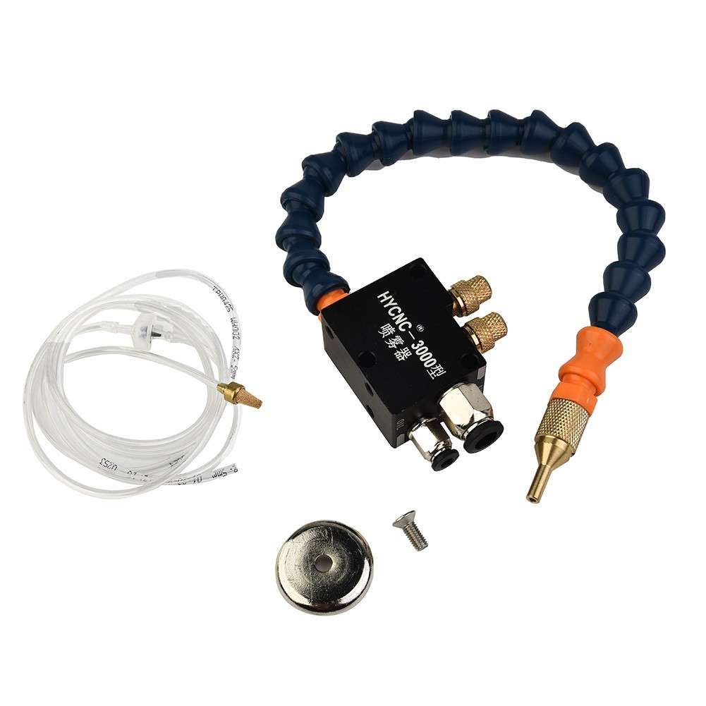 Metal Mist Coolant Lubrication Spray Hose For CNC Router Machine Cooling