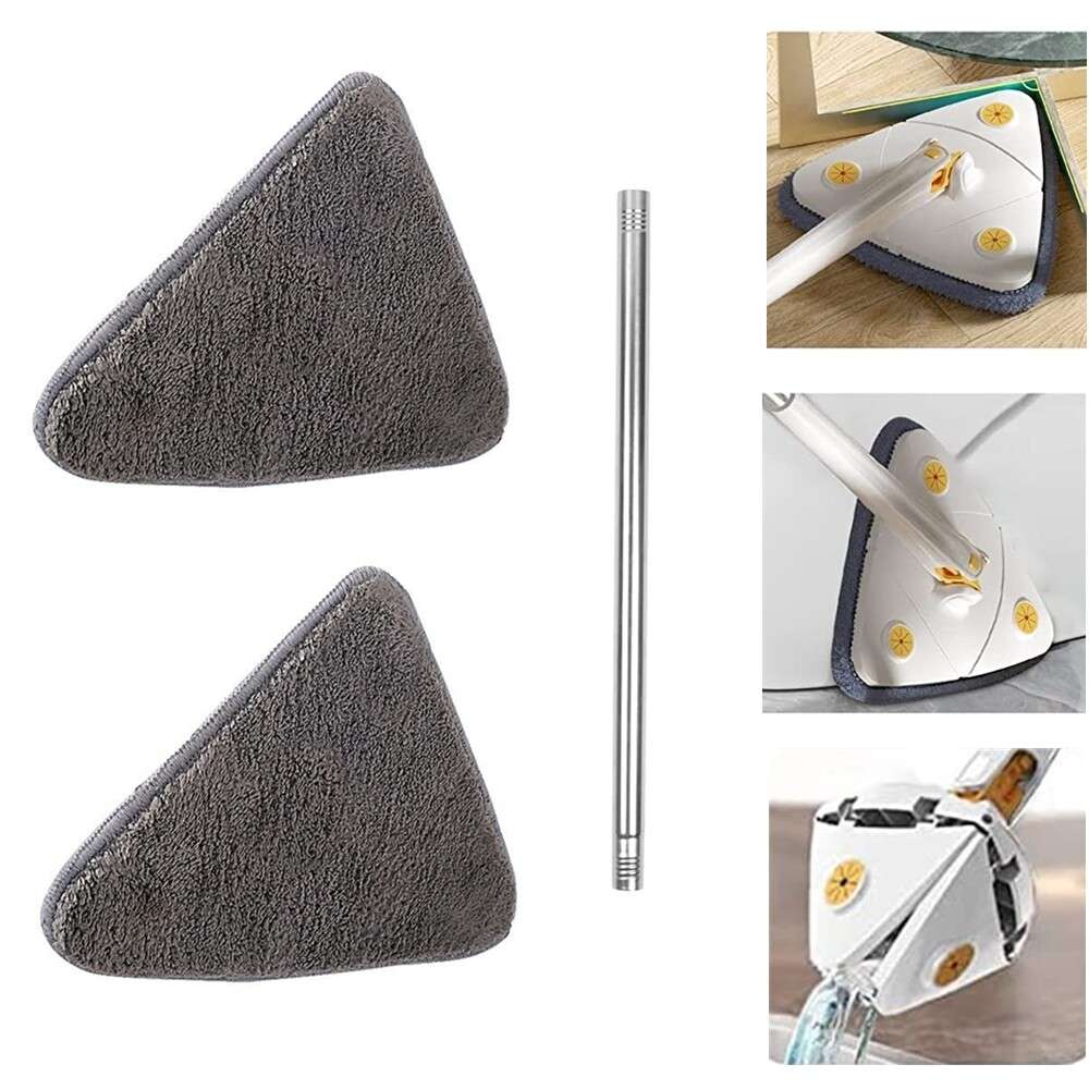 360° Rotatable Adjustable Cleaning Mop - White