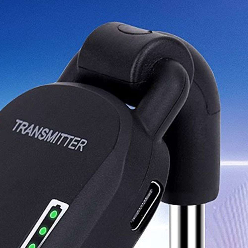 Rechargeable Wireless Guitar System Long Battery Life Exceptional Sound Quality