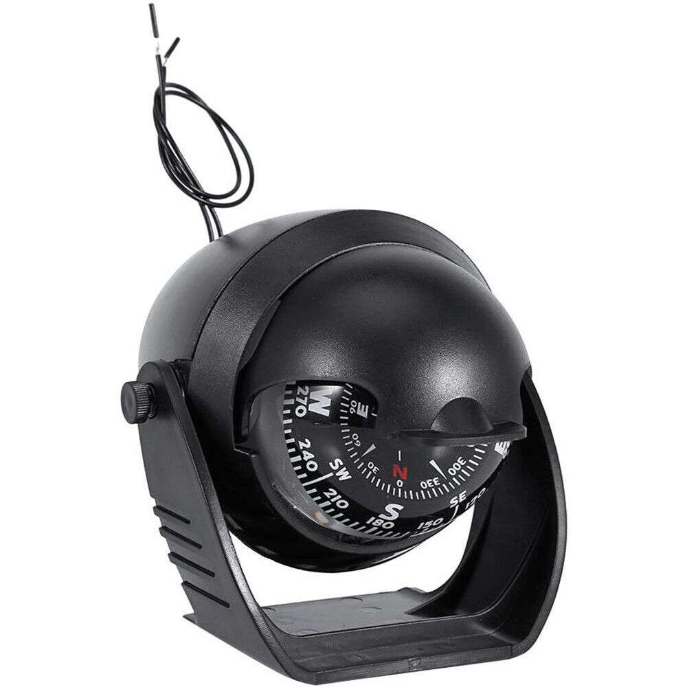 Pivoting Sea Marine Compass with Mount for Boat Caravan Truck Car Navigation