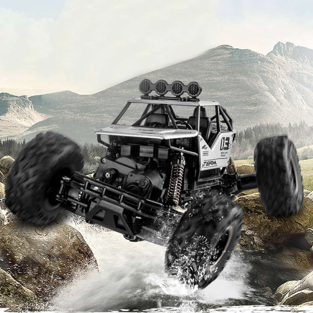 RC Car 4WD Rock Crawler 2.4GHz Remote Control High Speed 1:16