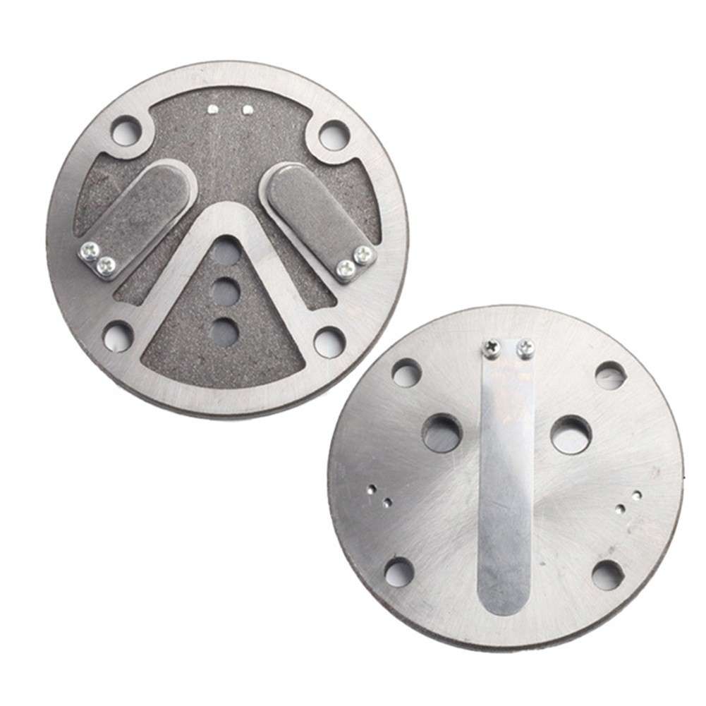 1set Stainless Steel Compressor Valve Plates Set For 80 Air Pump Block Accessory