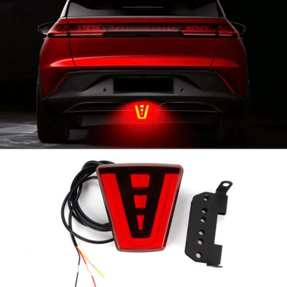 LED F1 Style Red Third Rear Tail Brake Light Stop Fog Lamp