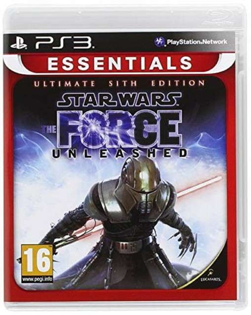 PS3 Star Wars The Force Unleashed Ultimate Sith Edition Essentials