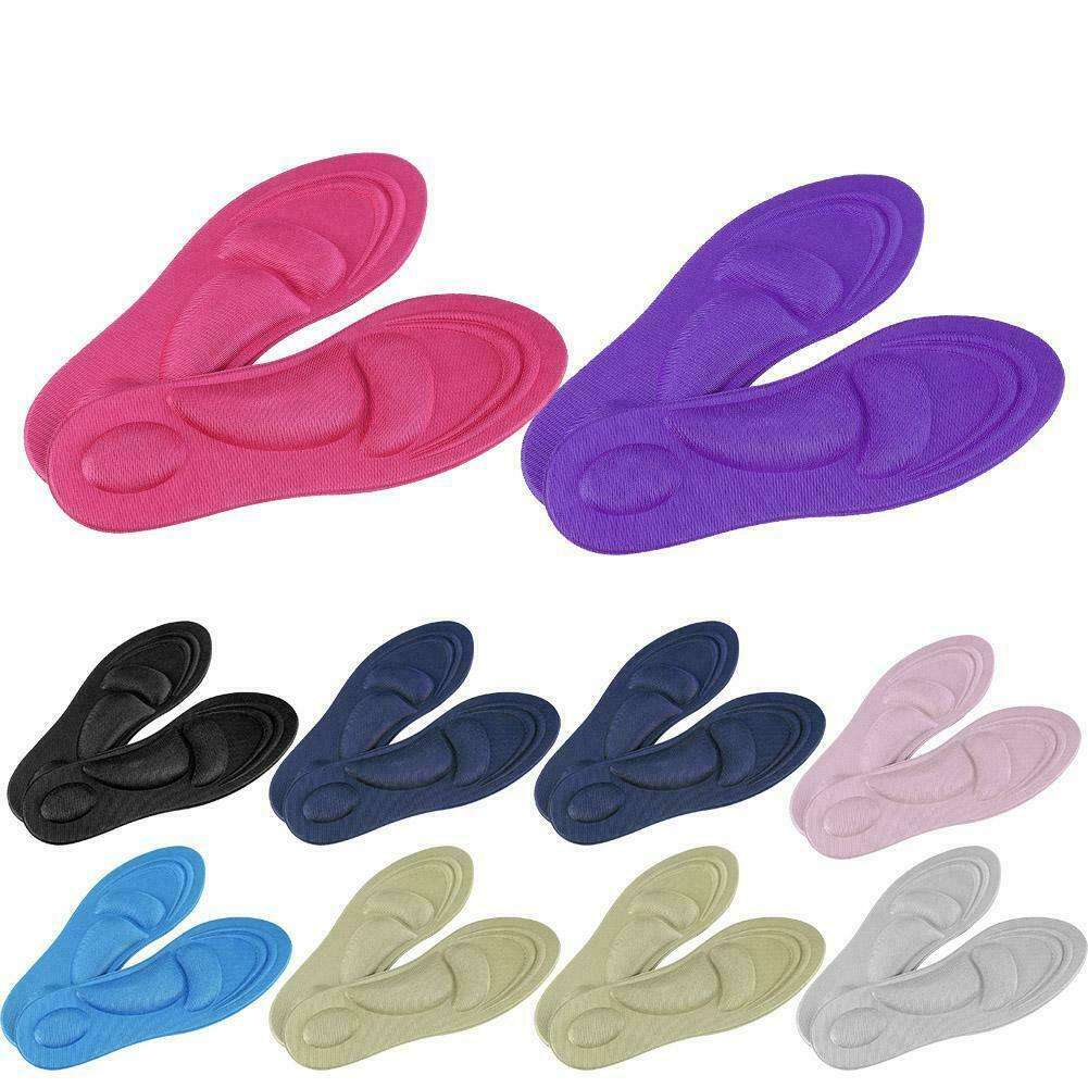 Orthotic Insoles Flat Feet Arch Support Memory Foam Shoes Insert Pad Comfor CW