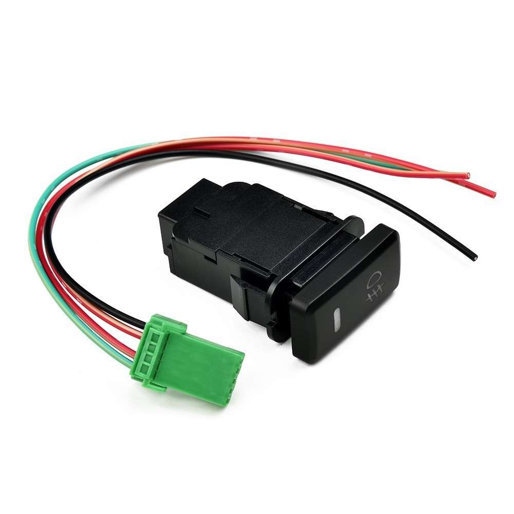 39mm OEM Dual Push On Off Switch Button LED Lightbar Fog Light For Toyota