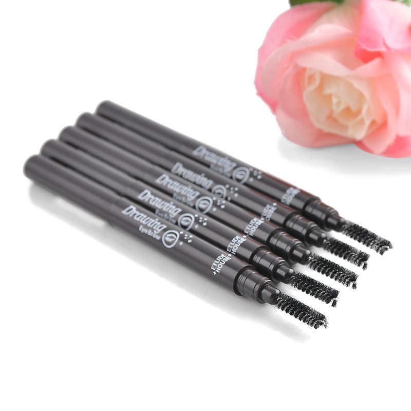 FREE SHIPPING - Waterproof Eye Brow Eyeliner Pen Pencil With Brush