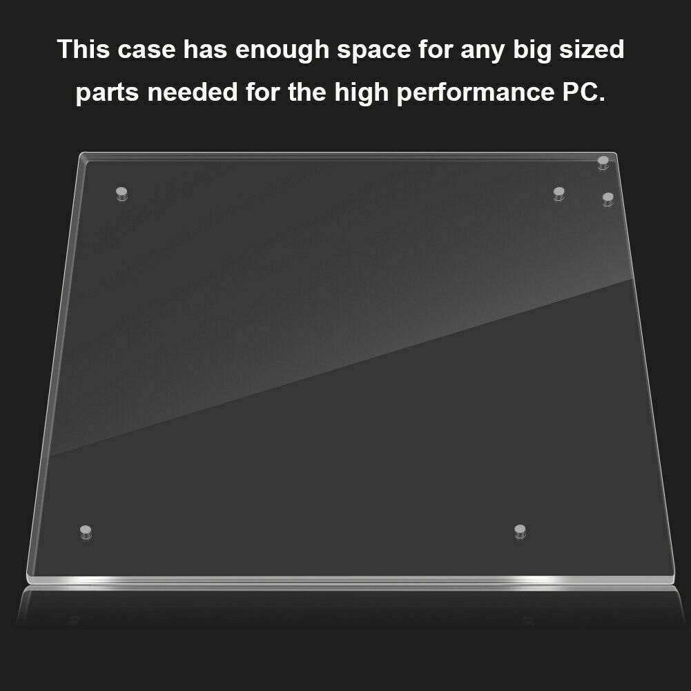 DIY Open Frame ITX/MATX/ATX Motherboard Transparent Stand For Computer Case GDT