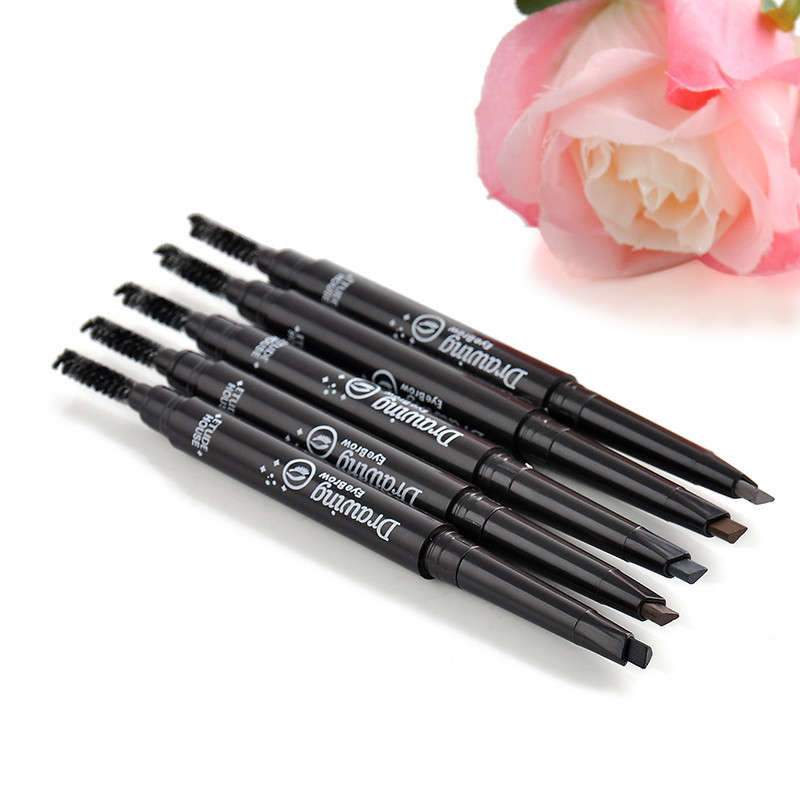 FREE SHIPPING - Waterproof Eye Brow Eyeliner Pen Pencil With Brush
