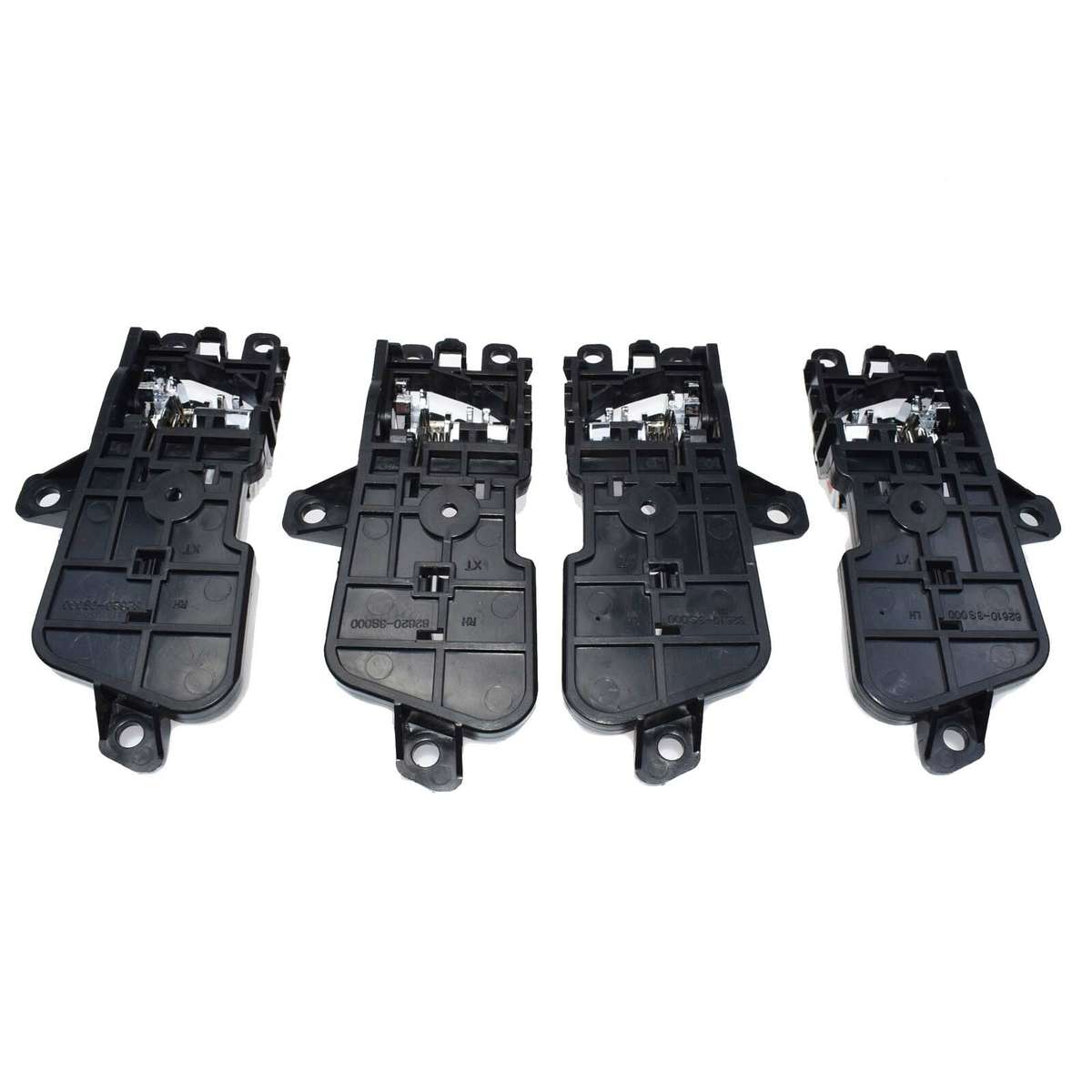 New 4PCS Front Rear LH RH Inside Chrome Door Handles For Hyundai Sonata 2011-15