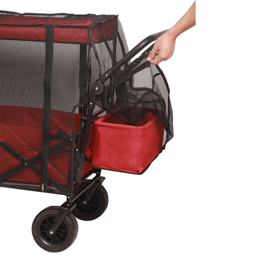Easy To Install Bug Mesh Netting Perfect For Beach Folding Stroller Wagon Cart