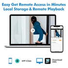 H.265+ 5MP 8 Channel CCTV DVR Recorder with 500G HDD, Face Detection, Alert P...