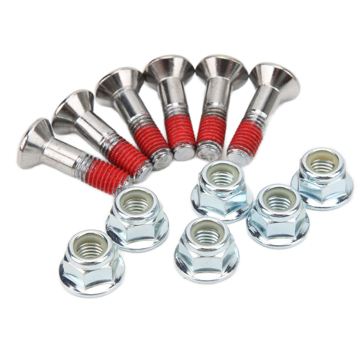 6PCS Sprocket Kit M8 Aluminium Alloy Plated Part For YZ YZF